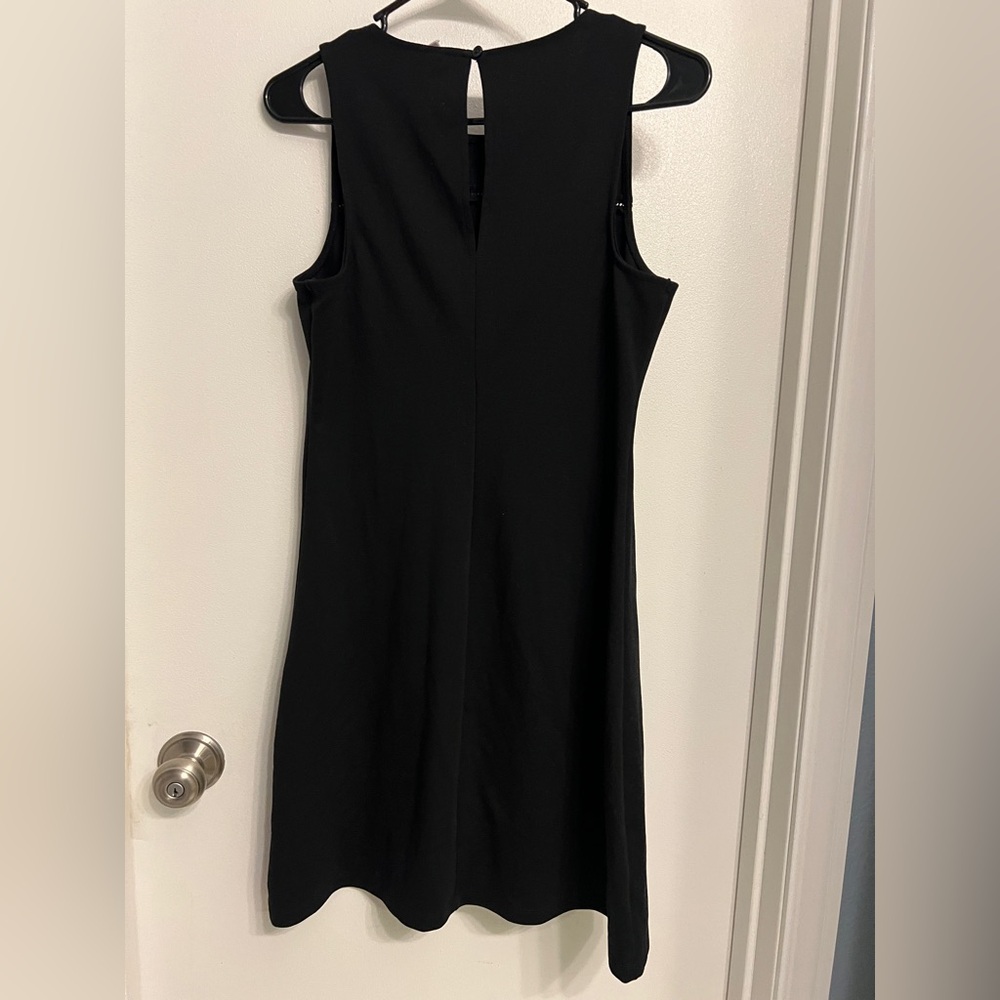 🌸4/$25 Old Navy Black Knee Length Dress - Picture 3 of 5